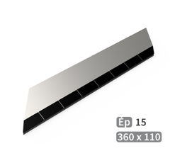 Mise Gauche à souder carbure TOUTES MARQUES 360x110 mm adaptable