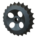 Zahnwalzenring - Ø450mm - 75408000 | Güttler - Nachbau - GGG50 (EN-GJS-500-7)