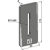 Abstreiferblech 170 x 90 mm für Packerwalze PEGORARO 001161701 Nachbau