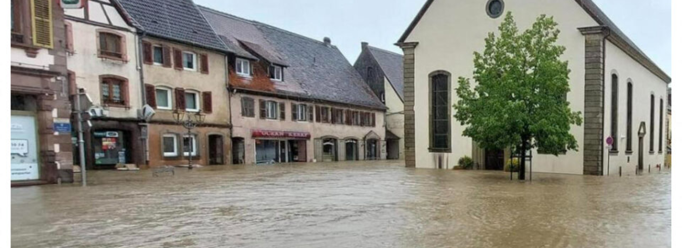 Inondations dans le Bas-Rhin : des « pertes colossales » selon la FDSEA