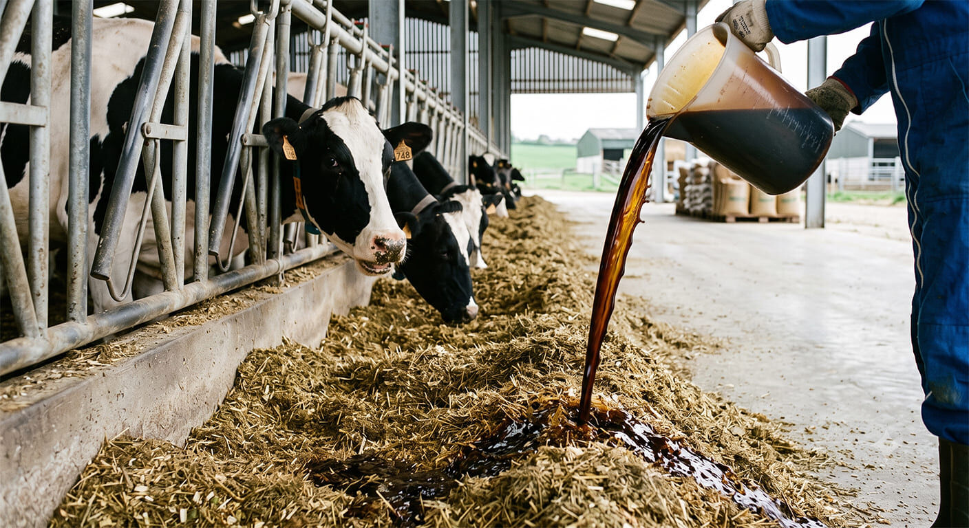 Aliment liquide pour bovins : améliorer la ration des vaches