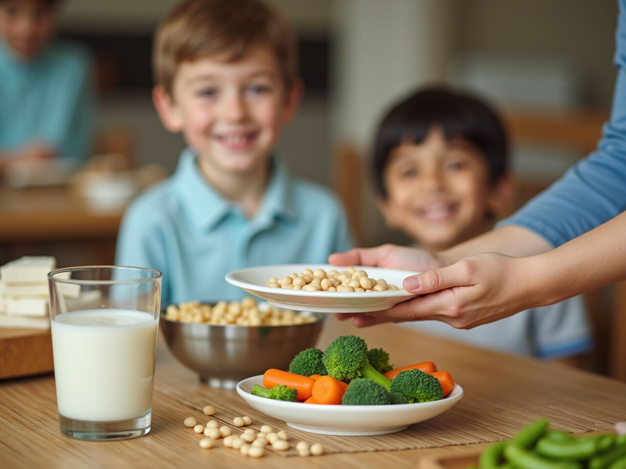 le soja en restauration collective : l'Anses met en garde