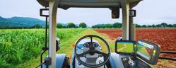 plan large barre guidage cabine tracteur