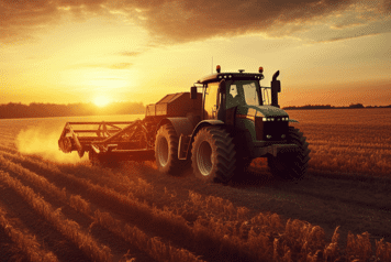 faneuse dans un champ