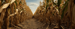 champs de maïs ensilage