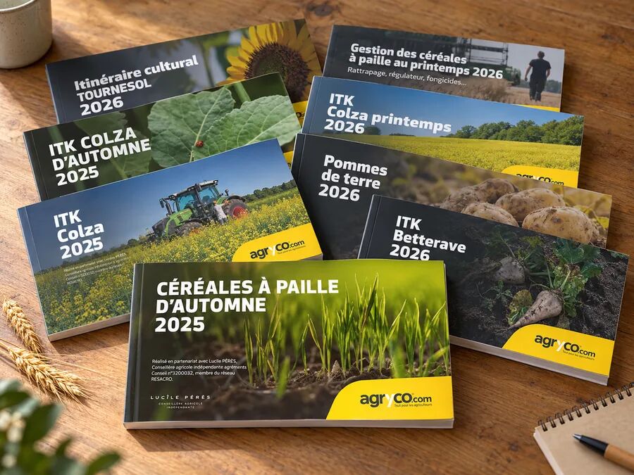 Guides ITK Agryco : céréales à paille, colza, betterave, pommes de terre, tournesol