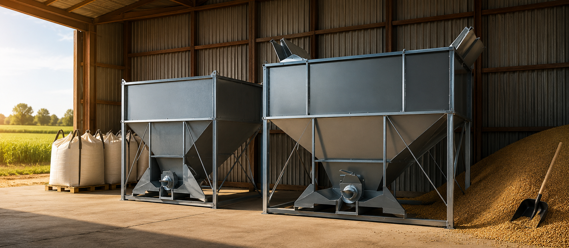 Trémie de stockage agricole : capacité, usage et choix du modèle