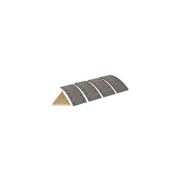 DEUTZ Garniture de segment de frein x 1 272x 70x 5mm 16 trous  Adaptable Deutz Fahr 
