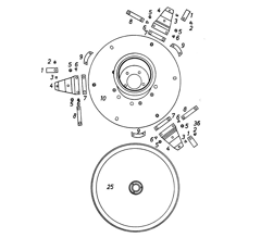 Messerzapfen Fur Kreiselmahwerk Fella Km 165 101 004 Oder 478 415