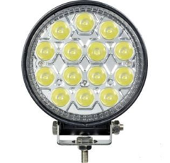 Phare De Travail Led Rond 42 W 3360 Lm Longue Portee Agriconomie